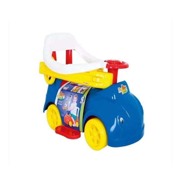 BUGGY PASO A PASO CON EMPUJADOR COTIPLAS AZUL 1999