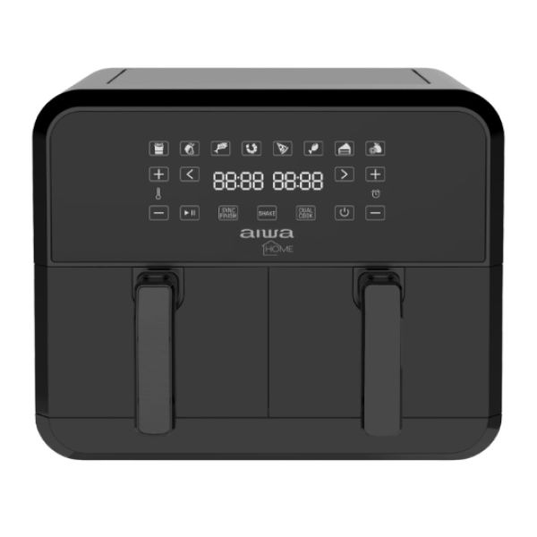 FREIDORA AIWA AW-HAFT8001 SIN ACEITE 8LTS 4 EN CADA CANASTO DIGITAL1700W