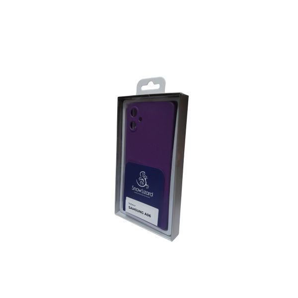 CASE SNOW LIZARD SAMSUNG A06 COLOR LILA