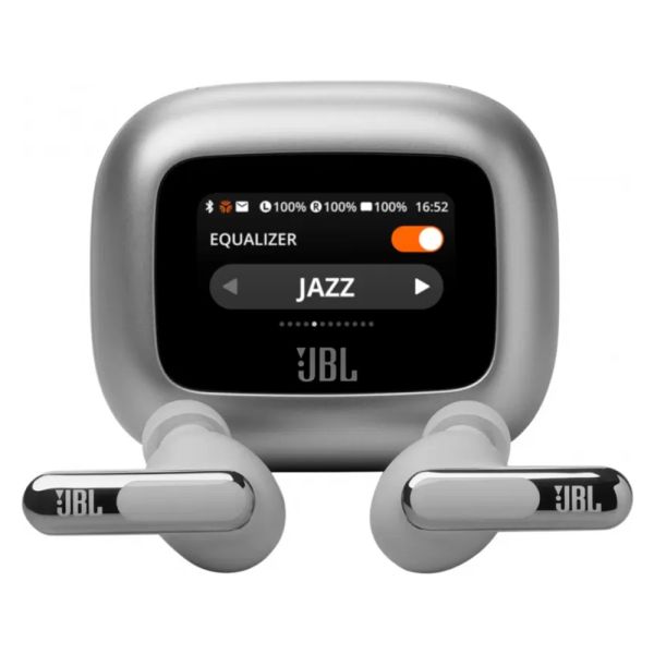 AURICULAR JBL BT LIVE BEAM 3 SILVER