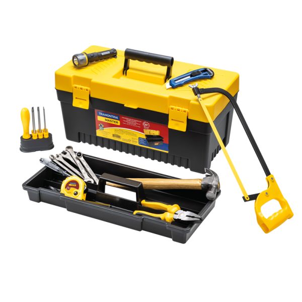 KIT DE HERRAMIENTAS HOGAR TRAMONTINA