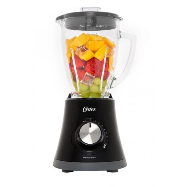 LICUADORA OSTER SUPER CHEF BLSTMG-BR8-357-1 8 VEL 750W JARRA DE VIDRIO NEGRO