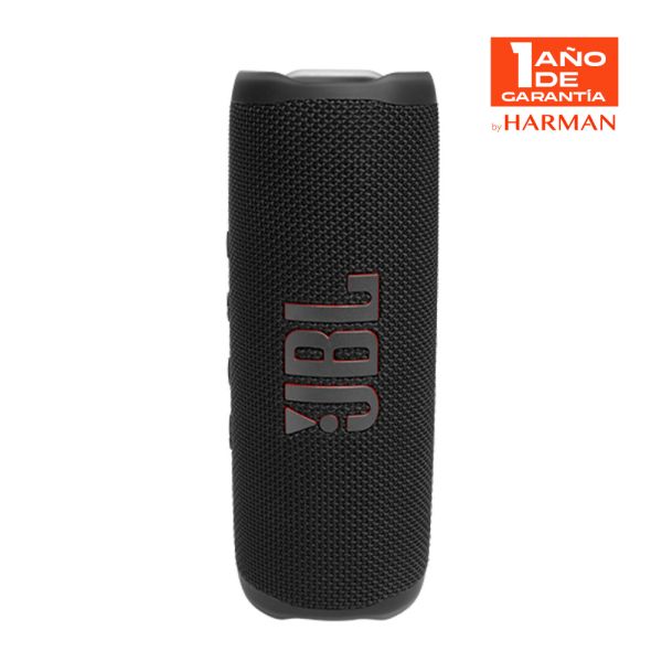 SPEAKER JBL FLIP 6 SPLASHPROOF BLACK 34187-5 - 1 AÑO DE GARANTÍA