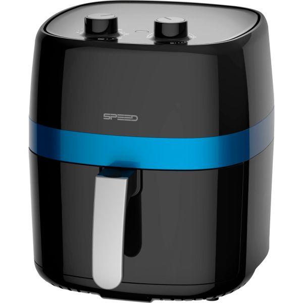 FREIDORA AIR FRYER SPEED 4.5LTS. SIN ACEITE ANALOGICO NEGRO