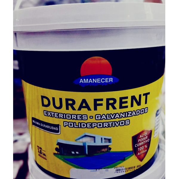 DURAFRENT 3,6 L COLOR BORDO                                                           