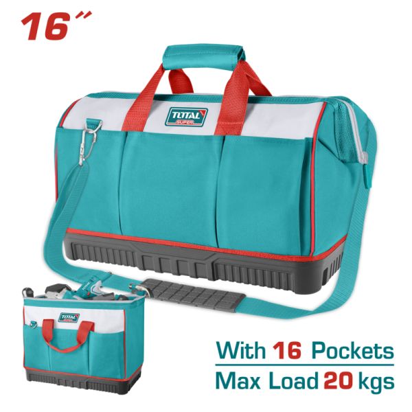 BOLSO DE HERRAMIENTAS 41X25X26CM TOTAL