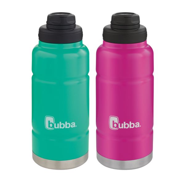 COMBO DE 2 BOTELLAS BUBBA TRAILBLAZER 946ML ROSA/VERDE AGUA