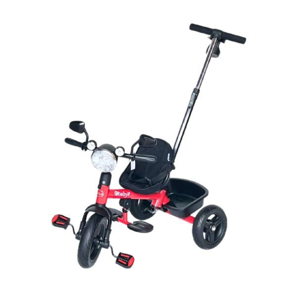 TRICICLO GUIADOR eBABY ROJO 381-RJ