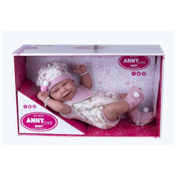 MUÑECA COTIPLAS ANNY DOLL BABY - MONO BARBERO REF 2442