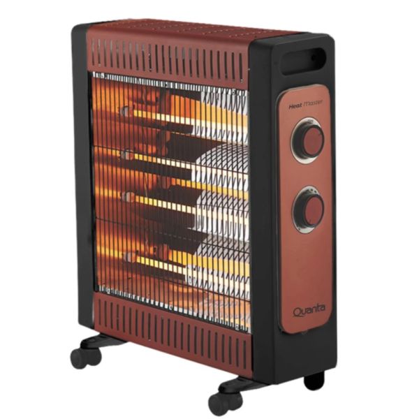 ESTUFA QUANTA ELECTRICO QTEEC220 CUARZO HEATMASTER 2200W/220V-ROJO