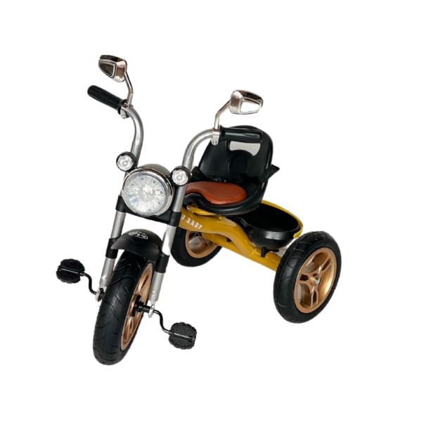 TRICICLO METALICO MY BABY DORADO TR-55-DR