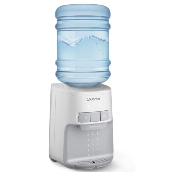 BEBEDERO ELEC.D/MESA QUANTA QTBEM65 DUOACQUA BIVOLT/FRIA/NATURAL/BLANCO