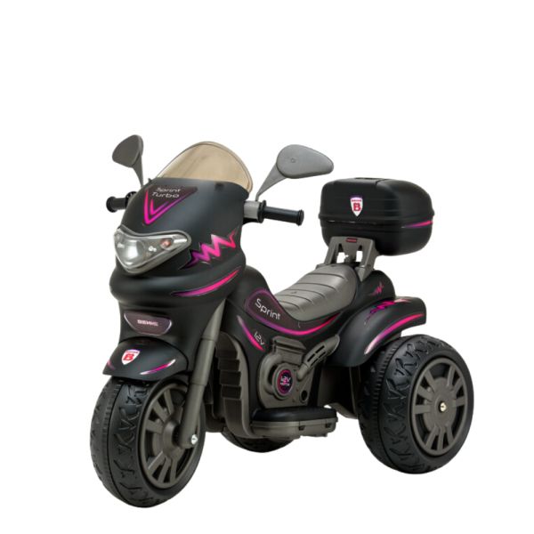 MOTO A BATERIA SPRINT TURBO ROSA BIEMME 677-RS