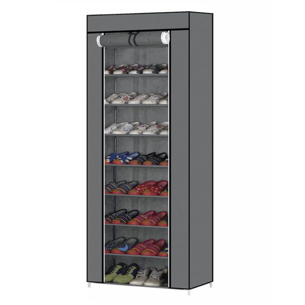 ZAPATERA DE TELA DME-011 GRIS