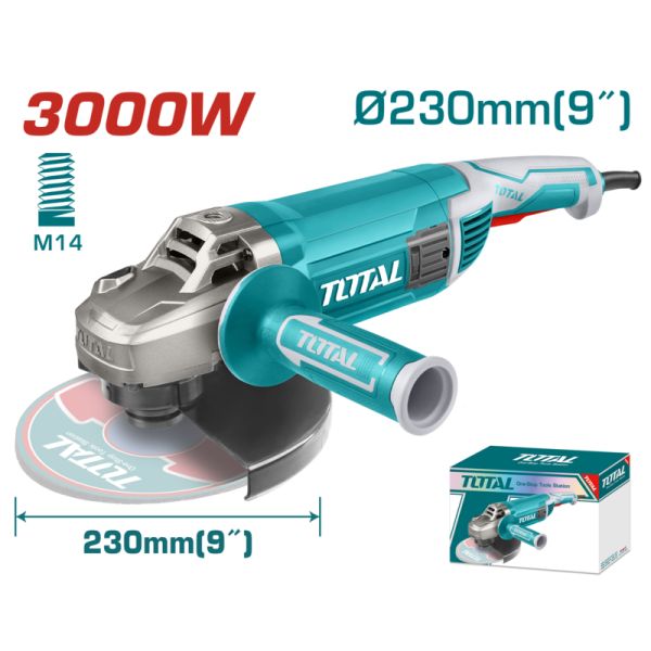 AMOLADORA 3000W 230MM TOTAL TG1302306 