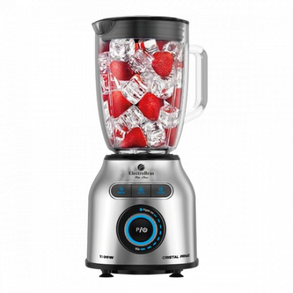 LICUADORA ELECTROBRAS CRISTAL PRIME JARRA DE VIDRIO 1.8L 1200W - EBL-10