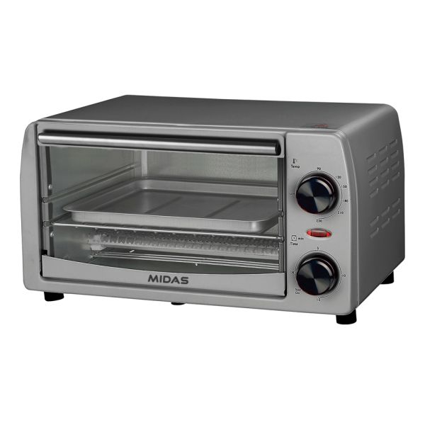 HORNO ELECTRICO MIDAS 9LTS MD-HE9SC GRIS