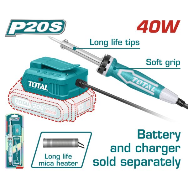 CAUTIN A BATERIAS 20V 40W MAX SIN BAT TOTAL TSILI2001 