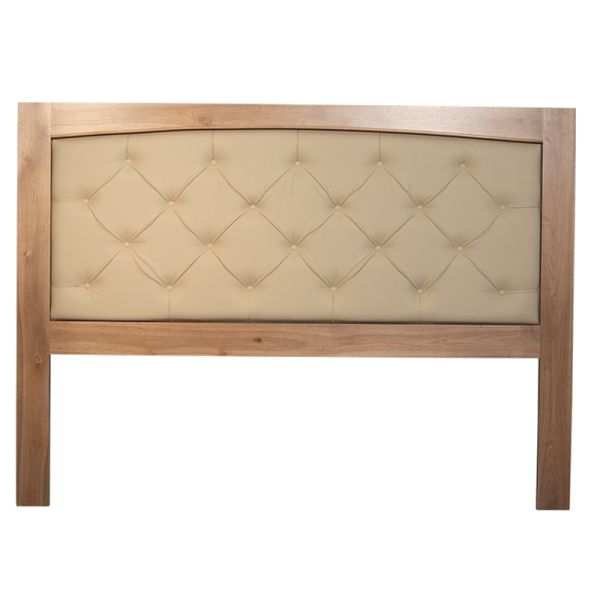 CABECERA DE MADERA P/180 A 200 DA VINCI BEIGE SUEÑOLAR