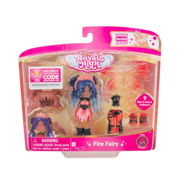 JAZWARES ROYAL HIGH MUÃ‘ECA FIRE FAIRY 191726725978