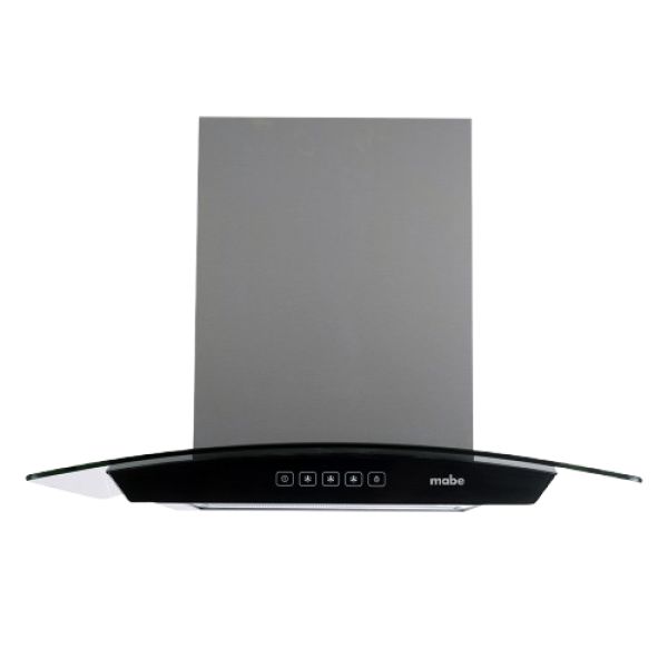 CAMPANA MABE CM6016PI0 VIDRIO CURVO 60CM INOX