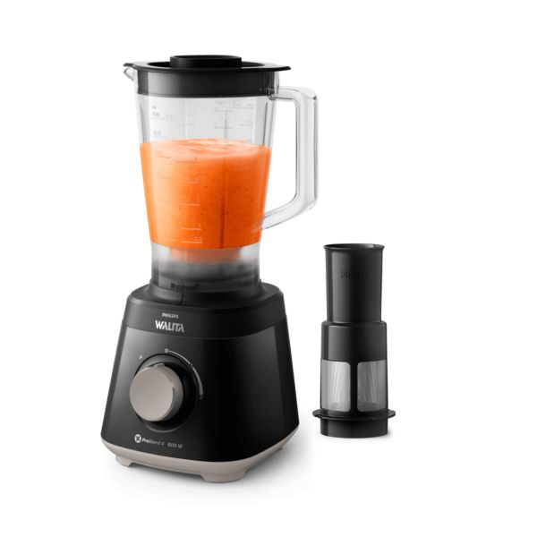 LICUADORA PHILIPS WALITA RI2112/90 C/ FILTRO 2V 600W 220V NEGRO