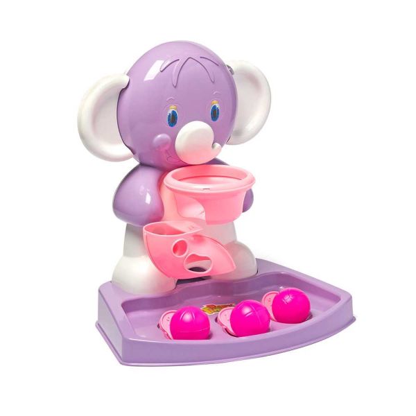 JUGUETE PLAY TIME ELEFANTE BASQUET LILA COTIPLAS 2159