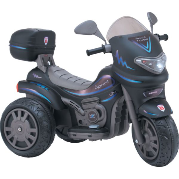 MOTO A BATERIA SPRINT TURBO AZUL BIEMME 677-AZ