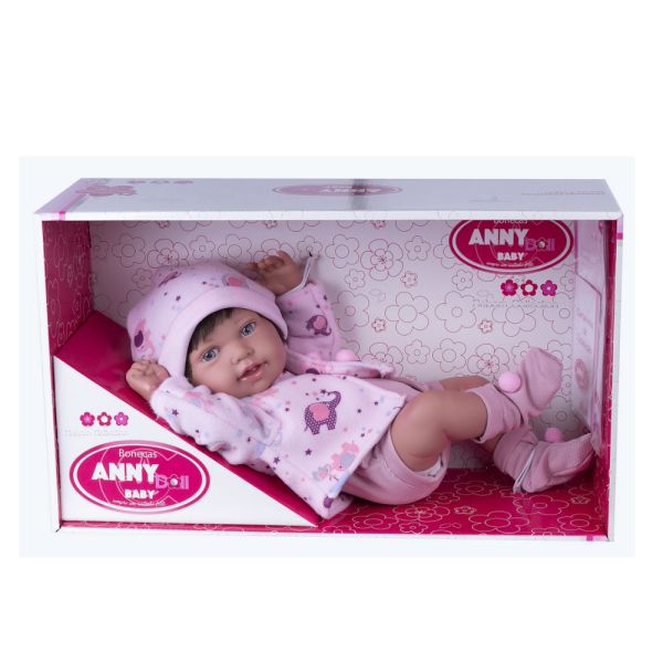 MUÑECA ANNY DOLL NIÑA CON CABELLO COTIPLAS 2441