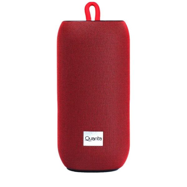 SPEAKER QUANTA PORT. BT 5W QTSPN5 NOVASOUND IPX4/TWS/FM-ROJO
