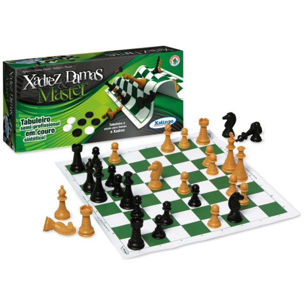JUEGOS DE AJEDREZ Y DAMAS EN ESTUCHE PLASTICO XALI