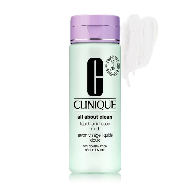JABÓN LÍQUIDO LIMPIADOR CLINIQUE ALL ABOUT CLEAN PIEL SECA A MIXTA 200ML 6F37-01