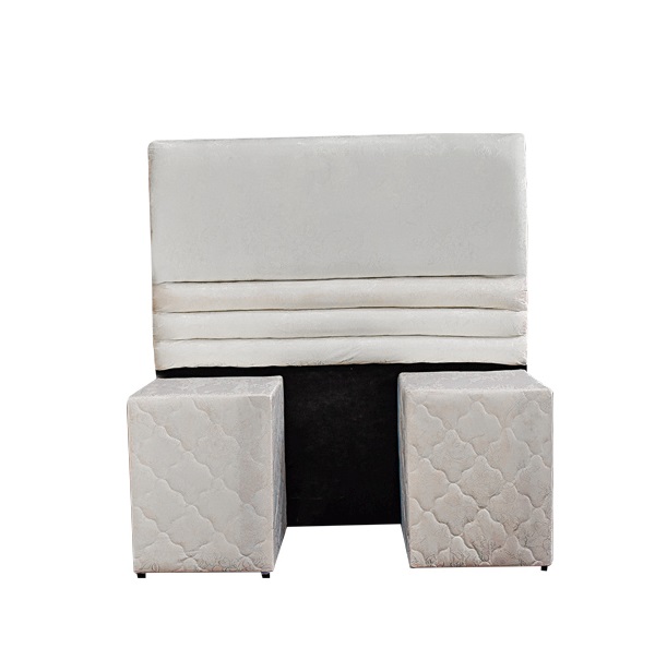 COMBO CABECERA P/120 FLEX NEO  +2 MESITAS BEIGE INMAPOL