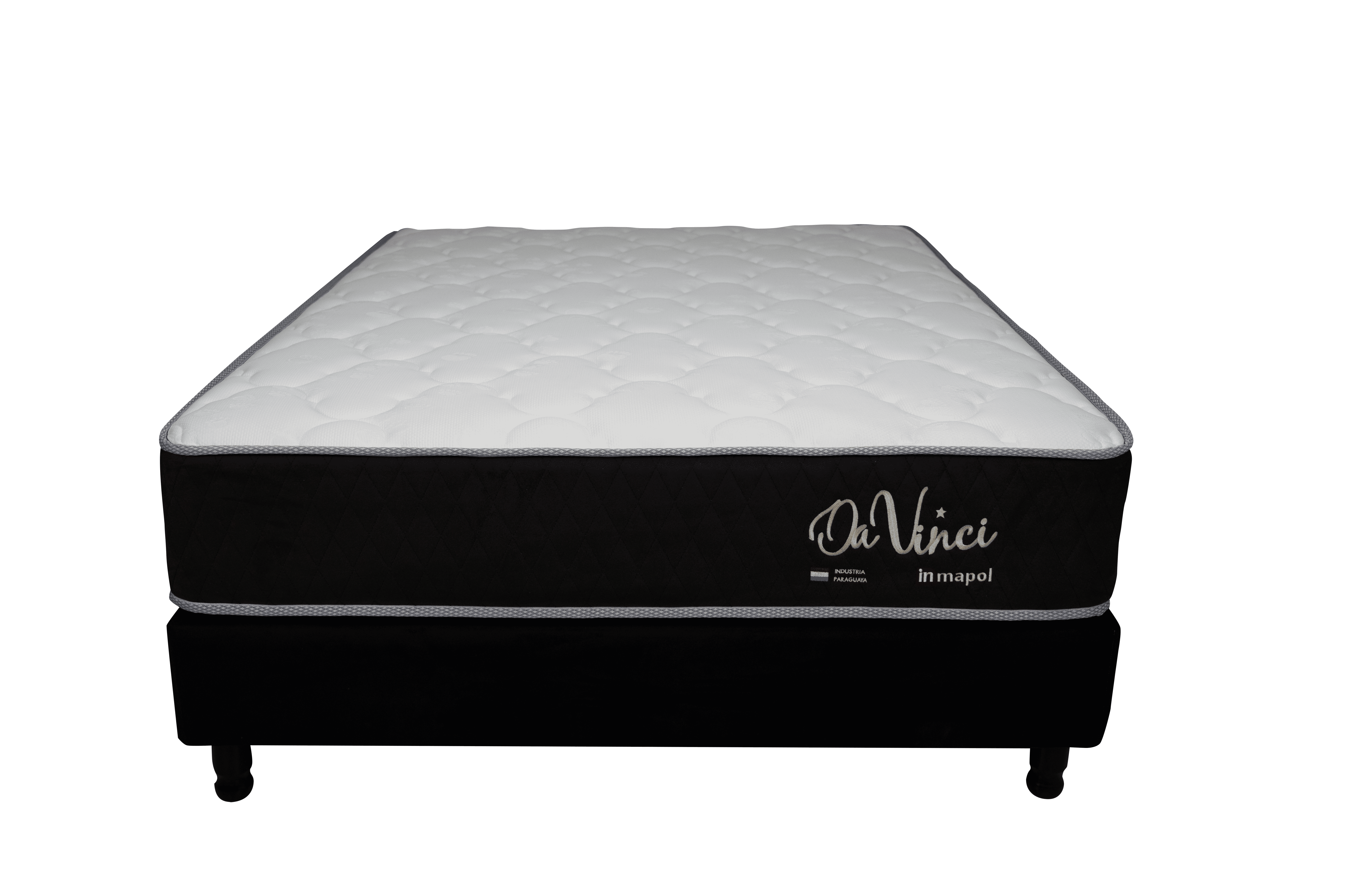 CAMA INMAPOL 140X190 DA VINCI NEGRO