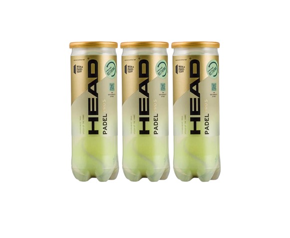 PELOTA DE PADEL HEAD 3 TUBOS 3B  PRO - S 575713