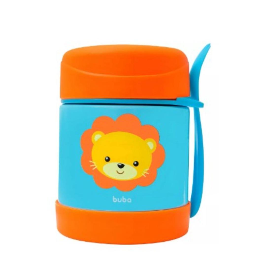 POTE TERMICO ANTIDERRAME 320ML C/DISEÑO LEON BUB12119