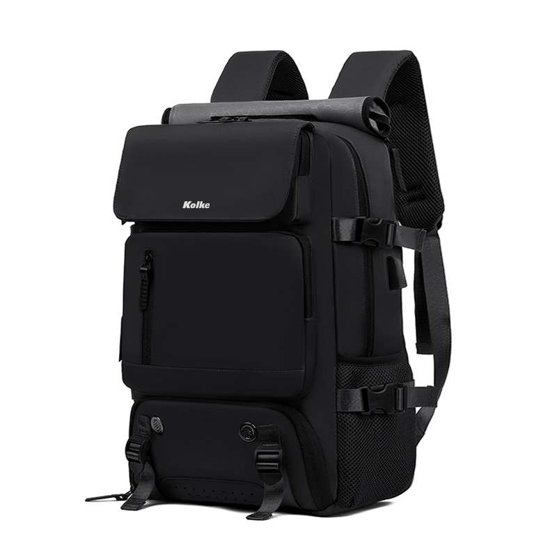 MOCHILA DE VIAJES KOLKE HIKES COLOR NEGRO KVM-720