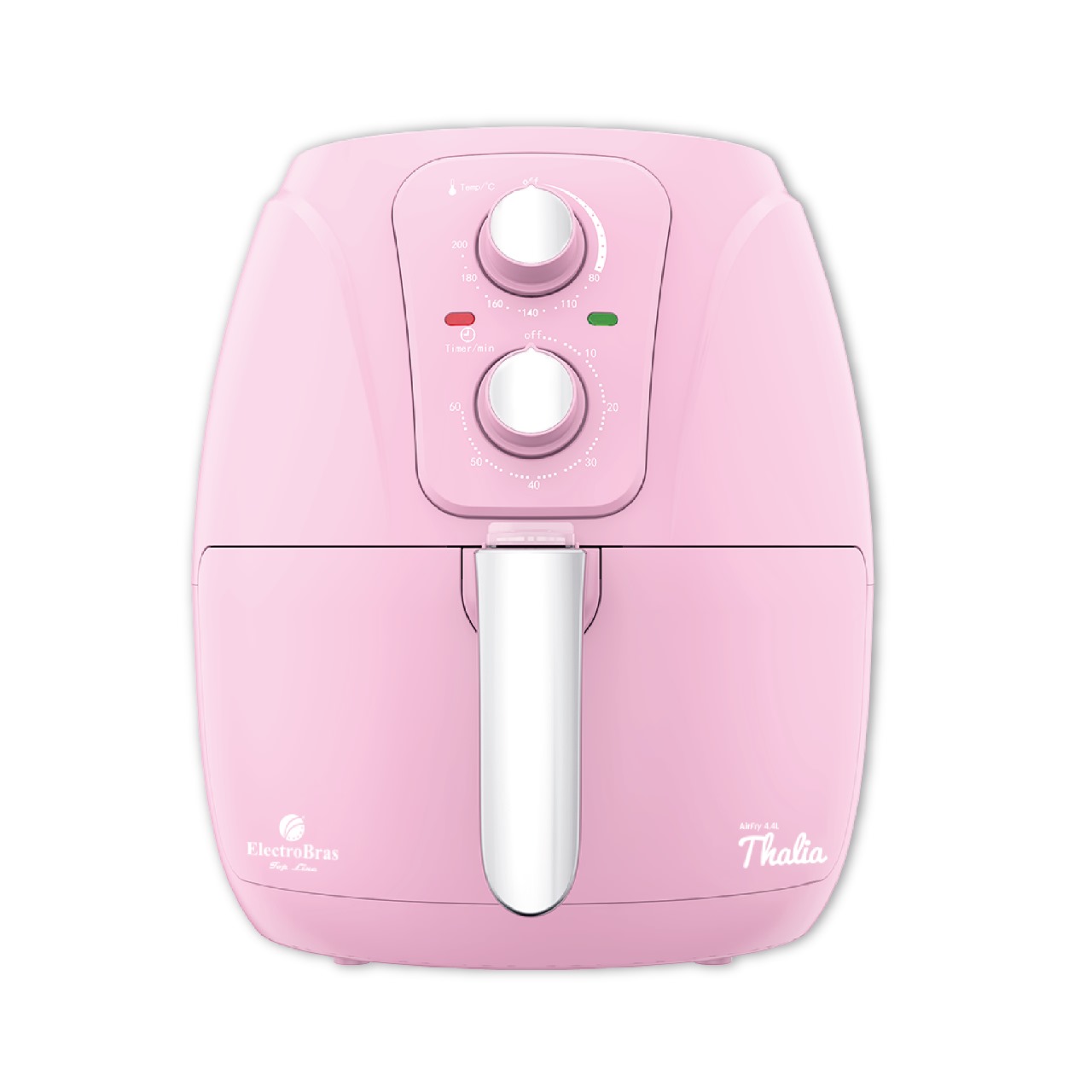 FREIDORA AIR FRYER ELECTROBRAS BY THALIA SMART 4,4LTS 200° ROSA 1500W 