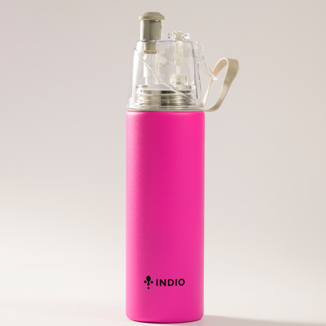 BOTELLA INDIO SPLASH 500ML FUCSIA