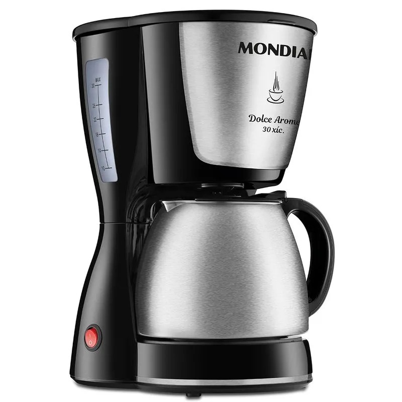 CAFETERA MONDIAL DOLCE AROME JARRA DE INOX 30 CAFECITOS