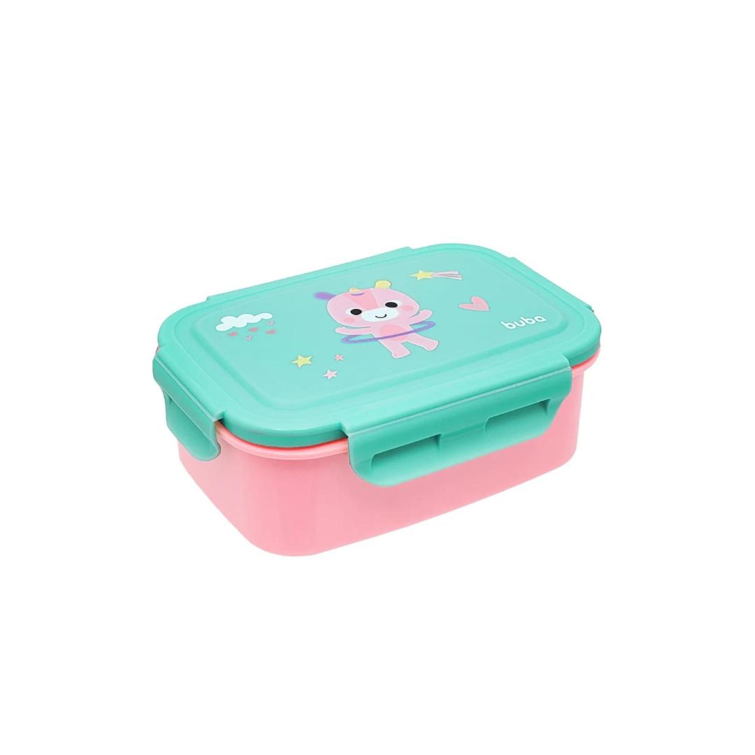 LUNCHERA BENTO BOX ZOO UNICORNIO 600ML BUB17310