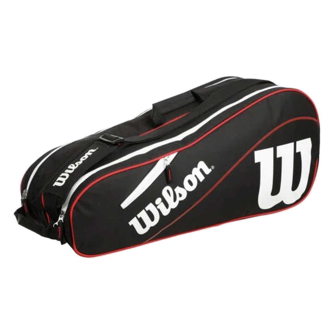 BOLSO RAQUETERO WILSON ADVANTAGE III SIX BAG NEGRO - WRZ881606