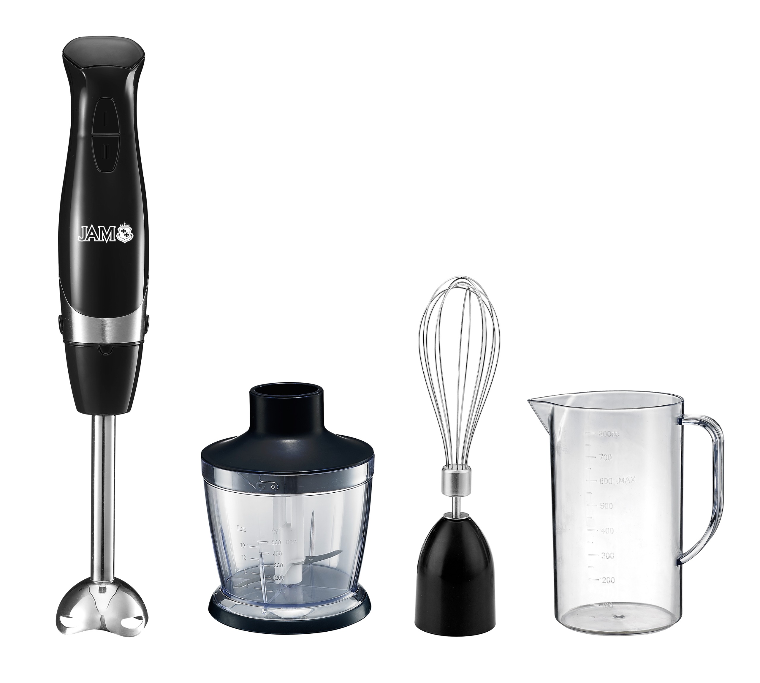 MIXER JAM HB101 3 EN 1 NEGRO/INOX 600W