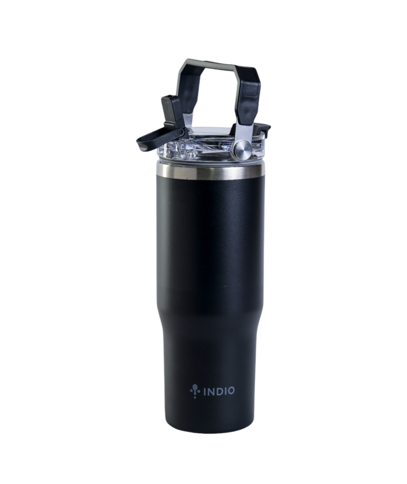 VASO INDIO VIAJERO NEGRO 900ML LIGHT FLIP