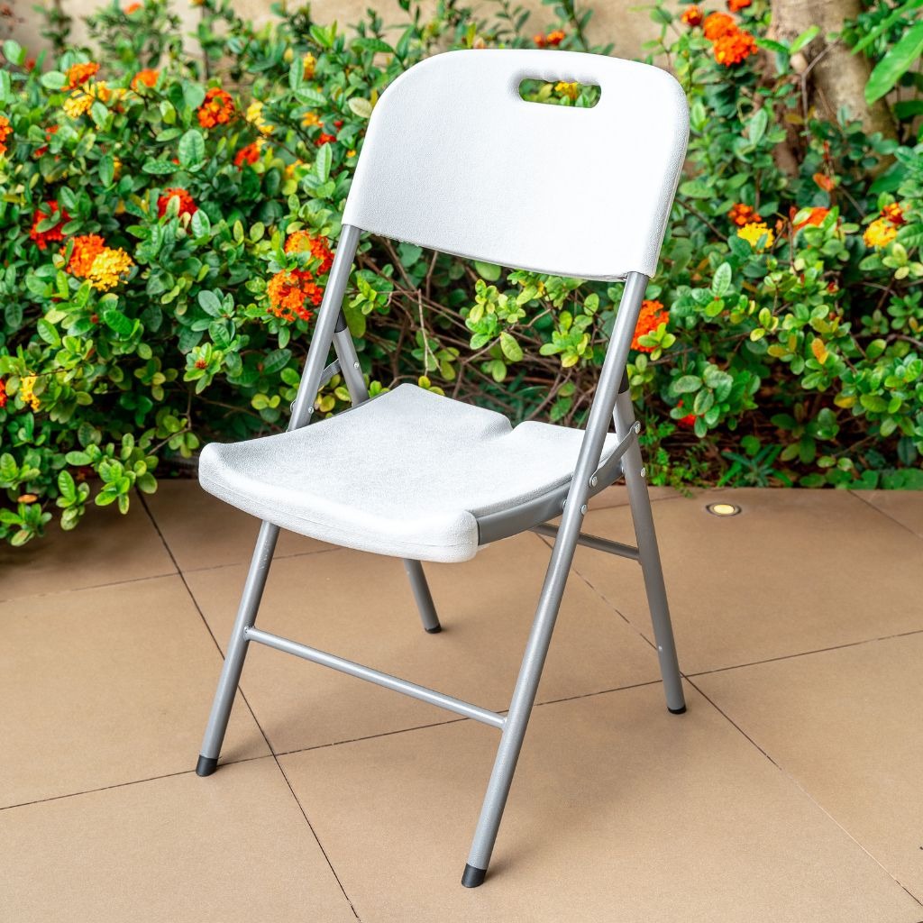 SILLA PLEGABLE UNIQUE BLANCA SPB
