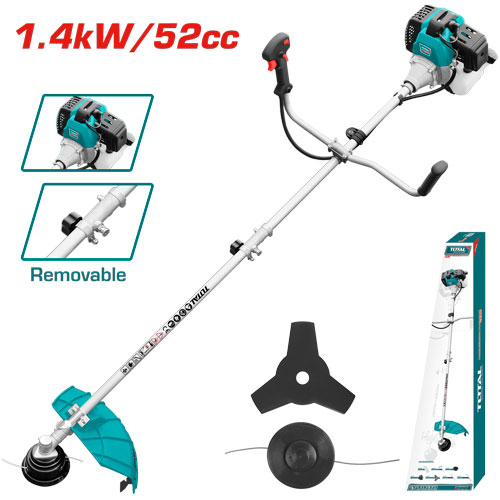 DESMALEZADORA A GASOLINA 1.4KW 52CC TOTAL  TP5524421