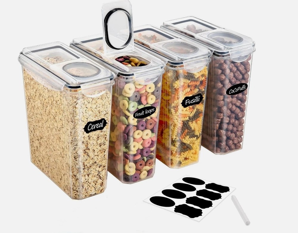 SET DE CONTENEDORES RECTANGULARES 4PCS CROIX