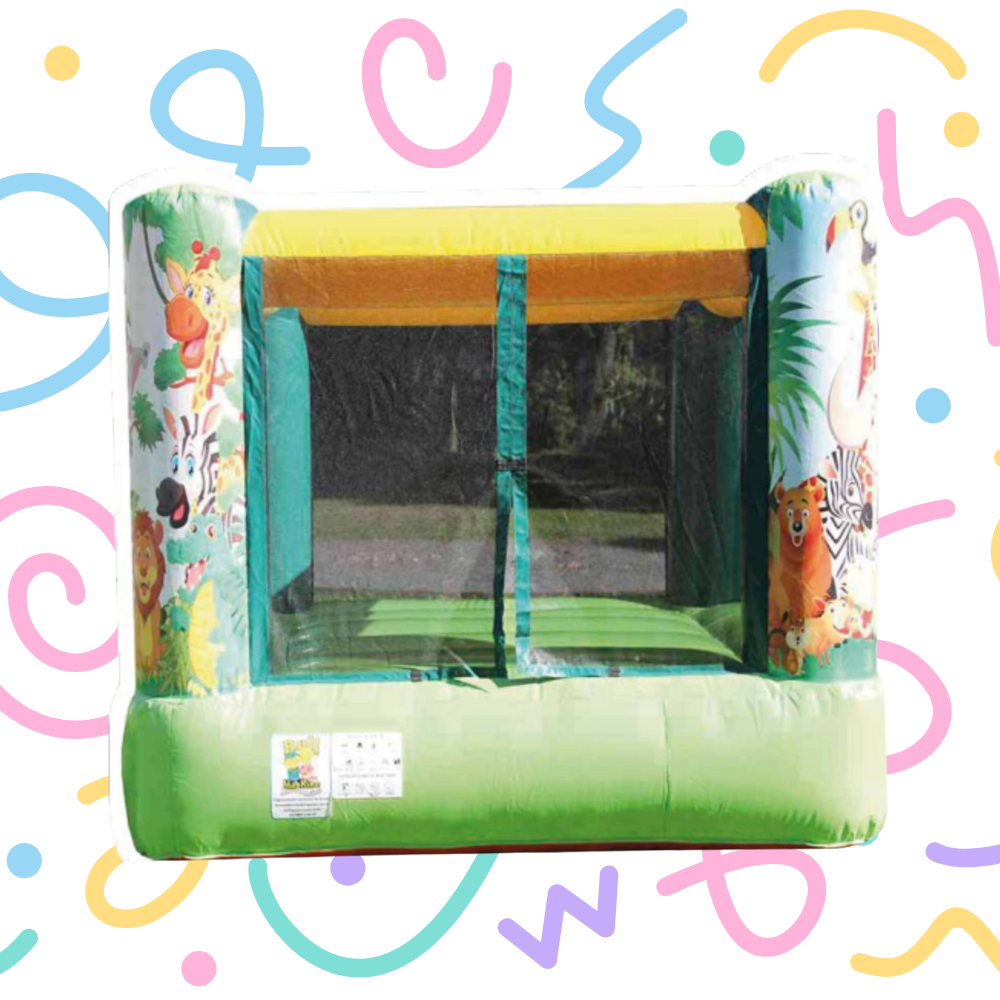 GLOBO LOCO - INFLABLE INFANTIL SELVITA 2,5 X 2,5 MTS - INCLUYE MOTOR 