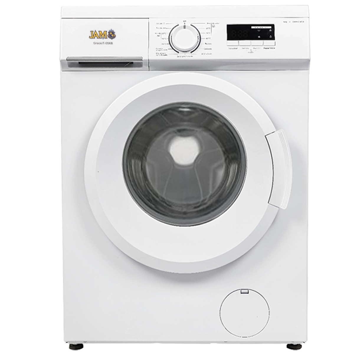 LAVARROPAS JAM AUTOMATICO GRACE F-056B 6KG CARGA FRONTAL 15 PROG 1000 RPM 13341
