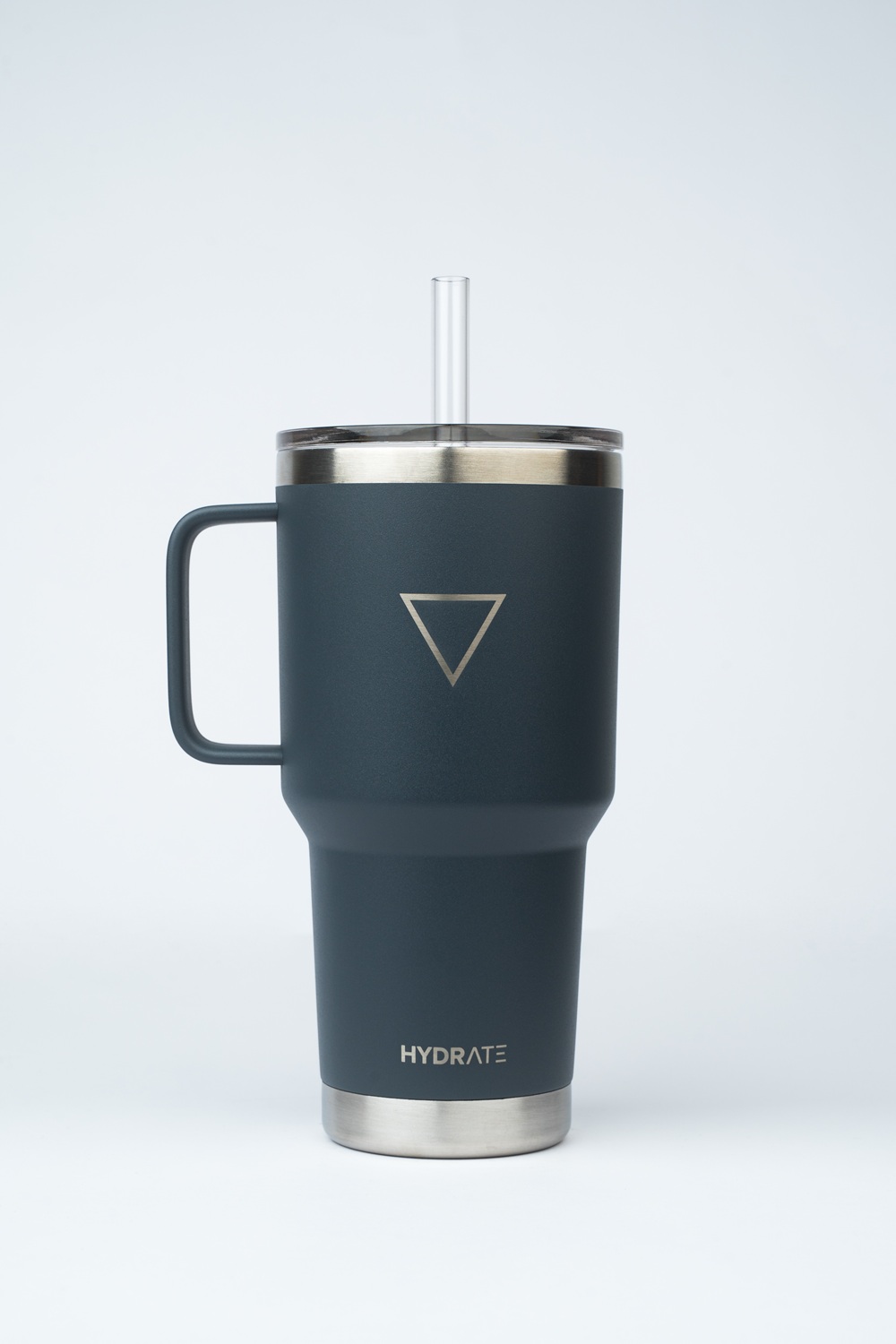VASO HYDRATE CON PICO Y AGARRE 887 ML GRAFITO 7848003725338